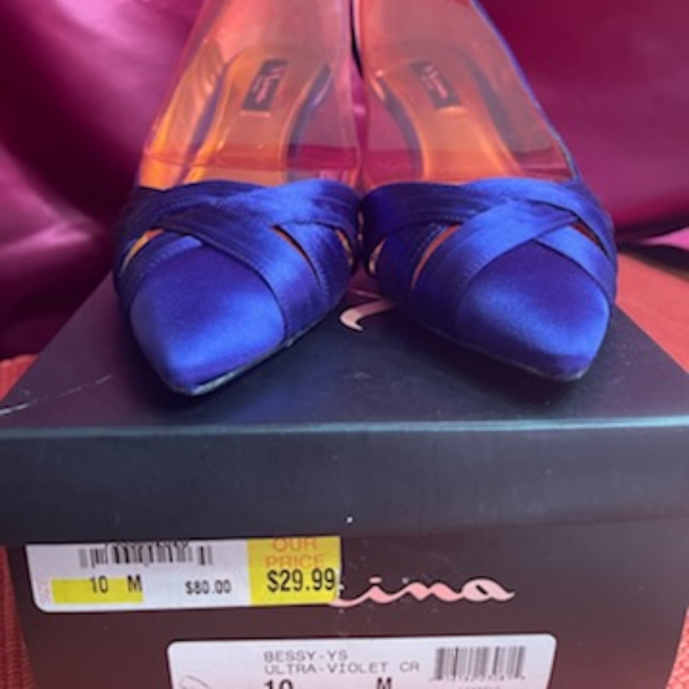 Nina Shoes- Ultra Violet Size 10 M